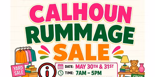 Calhoun Rummage Sale 2026