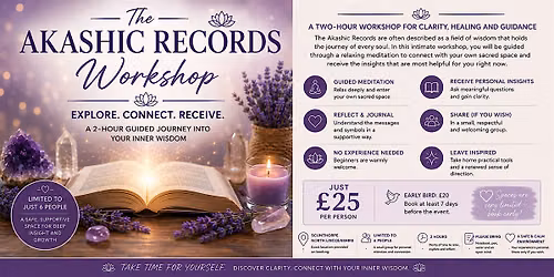 The Akashic Records Workshop \u2013 A Guided Journey into Your Inner Wisdom