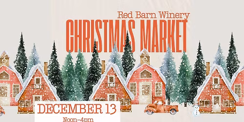 The Red Barn Winery Christmas Market by Hello Handmade