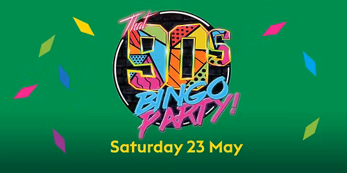 (SOLD OUT) The 90s Bingo Party