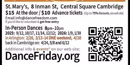 Dance Friday\/Freedom Ecstatic Dance