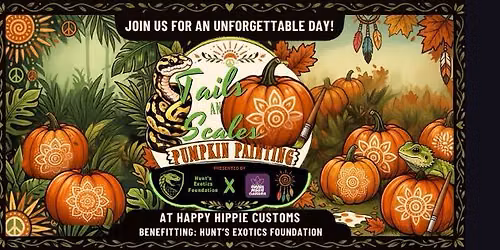 Tails & Scales Pumpkin Painting