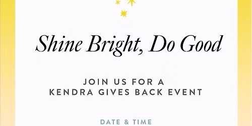 Kendra Scott Fundraiser for Miracle League of Madison