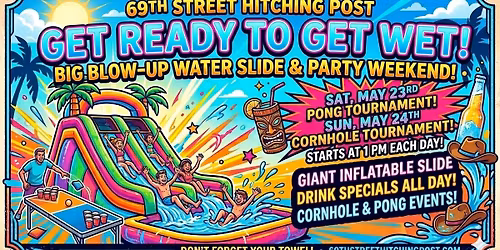 waterslide\/cornhole\/beer pong 