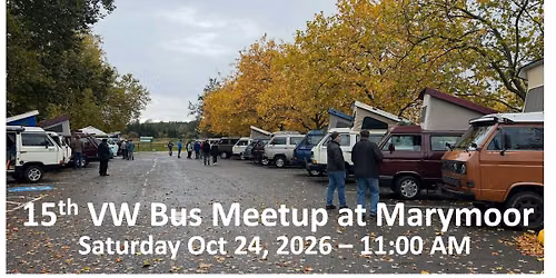 Seattle Meetup - Oct 24, 2026 (Marymoor Park) Show and Tell