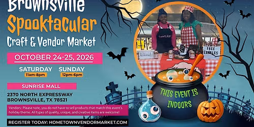 Brownsville Spooktacular Craft & Vendor Market