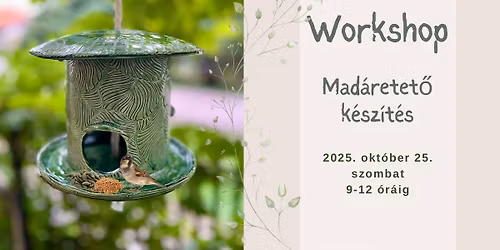Workshop-Mad\u00e1retet\u0151 k\u00e9sz\u00edt\u00e9s
