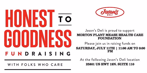 Jason's Deli Give Back Fundraiser 