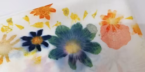 Atelier Plein air ! | Teinture v\u00e9g\u00e9tale : impression florale