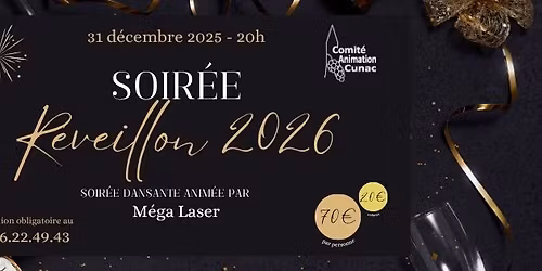 Soir\u00e9e R\u00e9veillon CUNAC