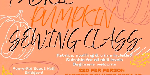 HELLO PUMPKIN SEWING CLASS
