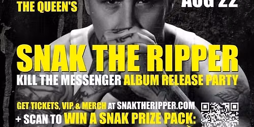 SNAK THE RIPPER - NANAIMO K*ll The Messenger album release party!
