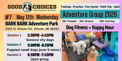 Adventure group 2026 - Bark Bark Adventure Park