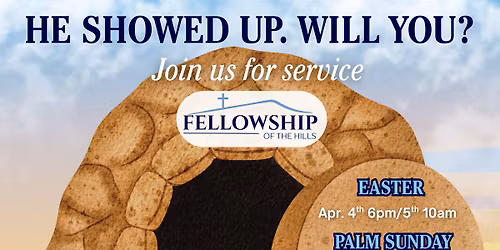Easter Service at Fellowship of the Hills