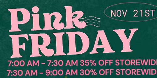 \ud83c\udf80\ud83d\udc95 PINK FRIDAY x BANKS & CO. \ud83d\udc95\ud83c\udf80