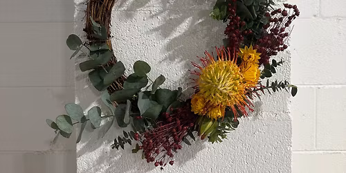 Christmas Wreath Making workshop  Collab The Elderflower Florist  & Kotoda