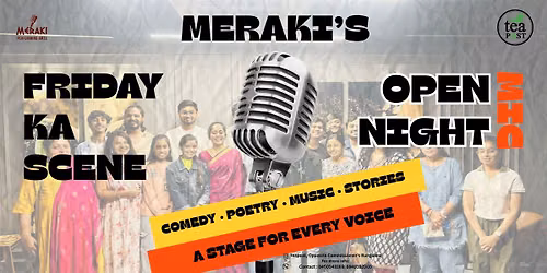 Meraki's Open Mic Night