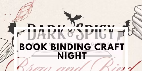 Brew and Bind: A Book Binding Craft Night