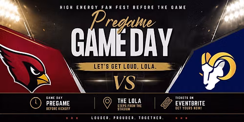 Los Angeles Rams Pregame Party at The LOLA