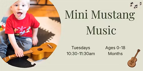 Mini Mustang Music - 0-18 months