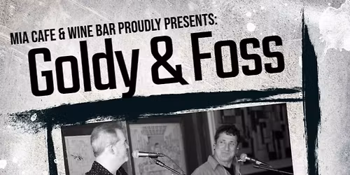 Goldy and Foss at Mia Cafe