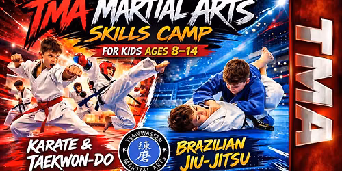 Karate & BJJ Summer Camp - Ages 8-11
