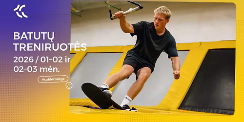 Batut\u0173 treniruot\u0117s Vilniuje | CC'26