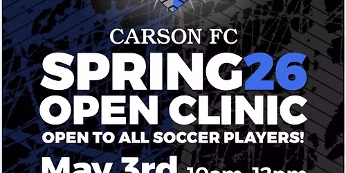 Carson FC Spring26 Open Clinic