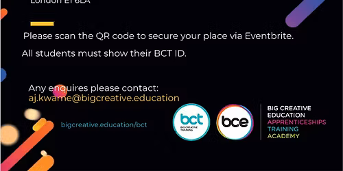 BCT End of Year Showcase - Music, Live Events & Performing arts