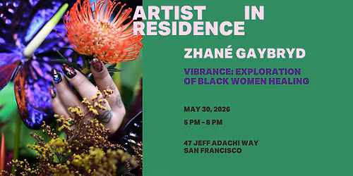 Jettison Arts Foundation Opens AiR 2026 | Photographer Zhan\u00e9 Gaybryd