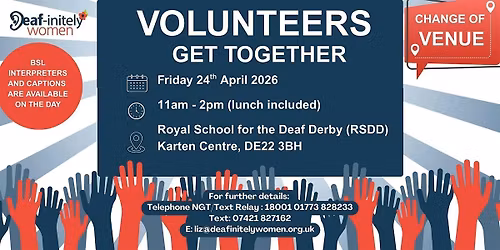 Volunteers get together!