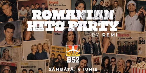 Romanian Hits Party by Remi @ B52 The Club