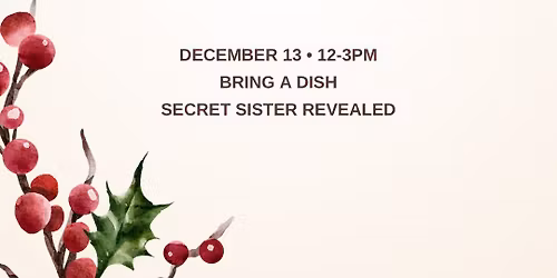 Women\u2019s Annual Christmas Potluck