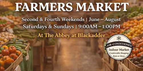 Summer Indoor Farmers Market