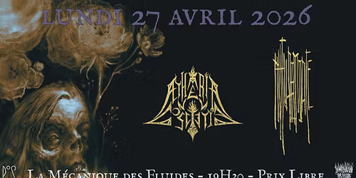 Nature Morte + \u00c6theria Conscientia @ La M\u00e9canique des Fluides, Toulouse