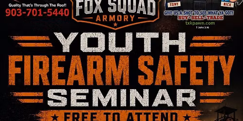 Youth firearm safety seminar