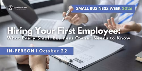 Hiring Your First Employee - October 22nd, 2026