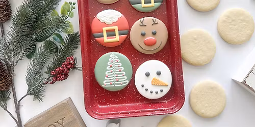 Beginner Christmas cookie decorating class at Incognito Kitchen - SECOND NIGHT