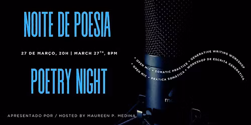 NOITE DE POESIA \/ POETRY NIGHT