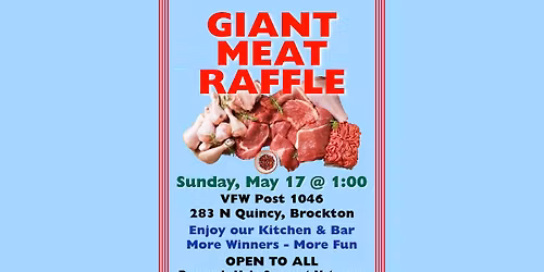 Giant Meat Raffle