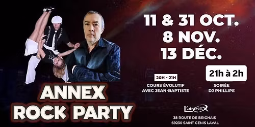 🔷ANNEX ROCK PARTY😍COURS ET SOIRÉE🔷