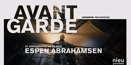 Espen Abrahamsen - Avantgarde // FÅ BILLETTER