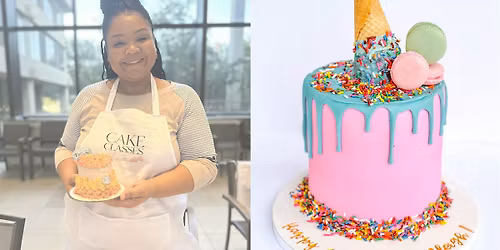 Ice Cream Drip Cake | Summer Cake Decorating Class in Magnolia