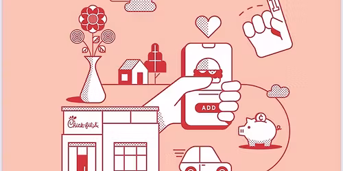 Spirit night at Chick Fil A 