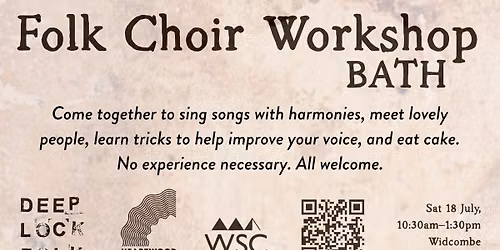 Folk Choir Workshop, Bath