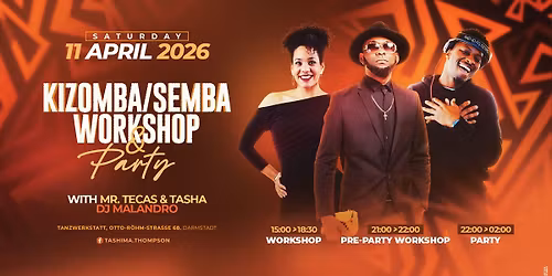 KIZOMBA\/SEMBA Workshop & Party in Darmstadt, Germany