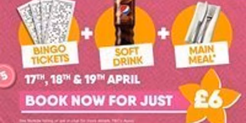 Spring Fling Tickets - Buzz Bingo Poole 19\/04