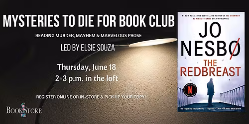 Mysteries to Die For Book Club: "The Redbreast" by Jo Nesb\u00f8