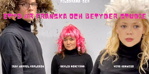 Etyd \u00e4r franska och betyder studie