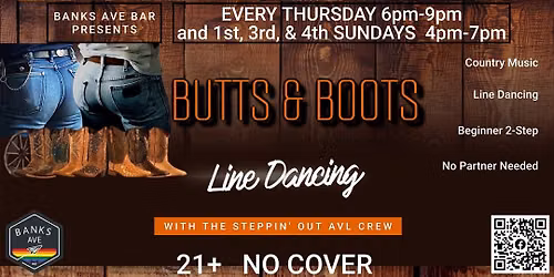 :: BUTTS & BOOTS :: LINE DANCING